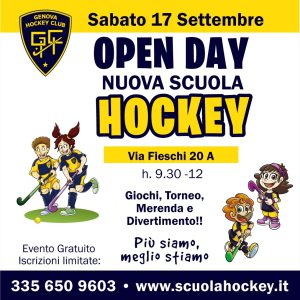 Open day hockey Fieschi